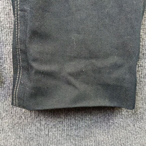 Mcdonalds Employee Uniform Pants Mens Size 38x31 Gray Black Belt Loops - Picture 10 of 13